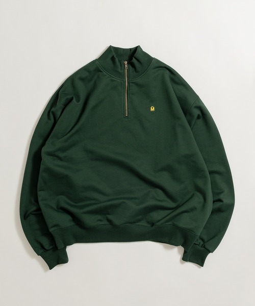 machatt ハーフジップスエット switching half zip – YZ