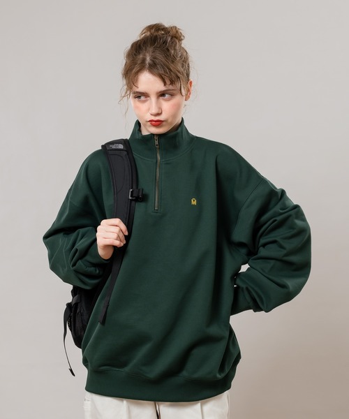 Mrs. GREEN APPLE スプリンググッズ ハーフジップ スウェット