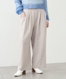 PUAL CE CIN | ウール混ライトモッサストレートパンツ(その他パンツ)