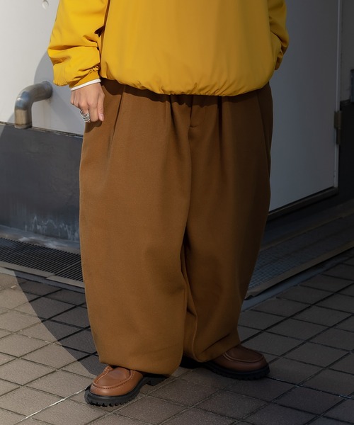 kutir（クティール）の「フェイクウールバルーンパンツ（その他パンツ・メンズ・オレンジ/イエロー/カーキ/キャメル/ブラウン・MEDIUM/LARGE）」の19枚目の写真