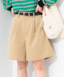 タック入りショートパンツ / セットアップ可能