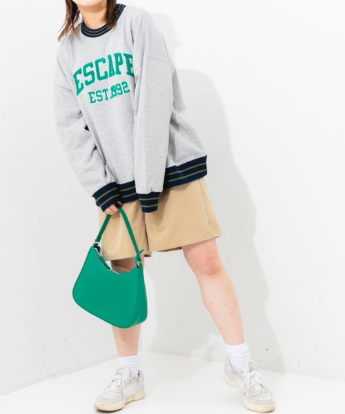nemne store(ネンネストア)の「タック入りショートパンツ / セットアップ可能(その他パンツ・レディース・ライトブラウン/ベージュ・フリー)」の10枚目の写真