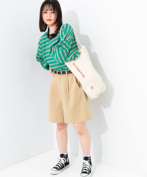 nemne store(ネンネストア)の「タック入りショートパンツ / セットアップ可能(その他パンツ・レディース・ライトブラウン/ベージュ・フリー)」の17枚目の写真