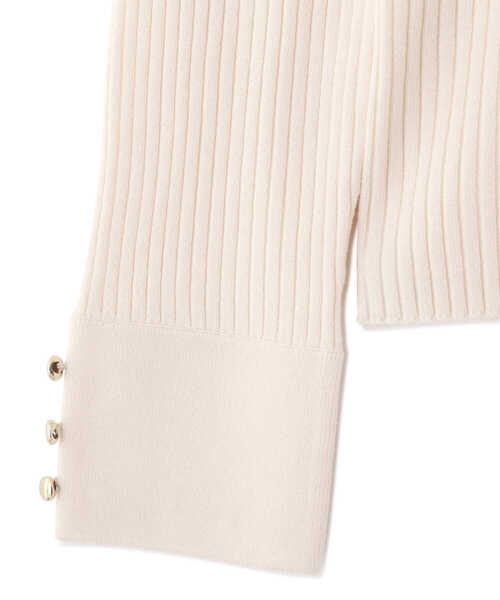 PROPORTION BODY DRESSING（プロポーションボディドレッシング）の「Ｖネック襟付きニット / 1212170107（ニット/セーター・レディース・ネイビー/オフホワイト/イエロー系その他・SMALL/MEDIUM）」の16枚目の写真