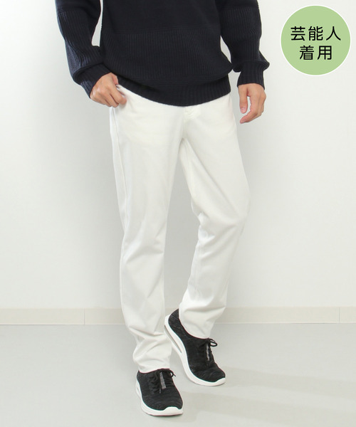 ikka（イッカ）の「【芸能人着用】GOKU楽パンツ EASY STRETCH イージーストレッチ 5P（その他パンツ・メンズ・ブルー/ダークオリーブ/ホワイト/ネイビー/ベージュ系その他/ワイン・XL/L/M/S）」の2枚目の写真