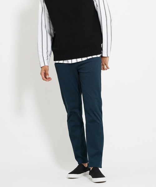 ikka（イッカ）の「【芸能人着用】GOKU楽パンツ EASY STRETCH イージーストレッチ 5P（その他パンツ・メンズ・ブルー/ダークオリーブ/ホワイト/ネイビー/ベージュ系その他/ワイン・XL/L/M/S）」の12枚目の写真