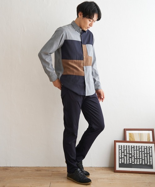 ikka（イッカ）の「【芸能人着用】GOKU楽パンツ EASY STRETCH イージーストレッチ 5P（その他パンツ・メンズ・ブルー/ダークオリーブ/ホワイト/ネイビー/ベージュ系その他/ワイン・XL/L/M/S）」の20枚目の写真