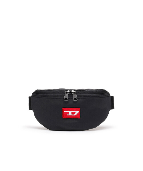 未使用】ディーゼル ベルトバッグ ボディバッグ ナイロン ロゴ カーキ