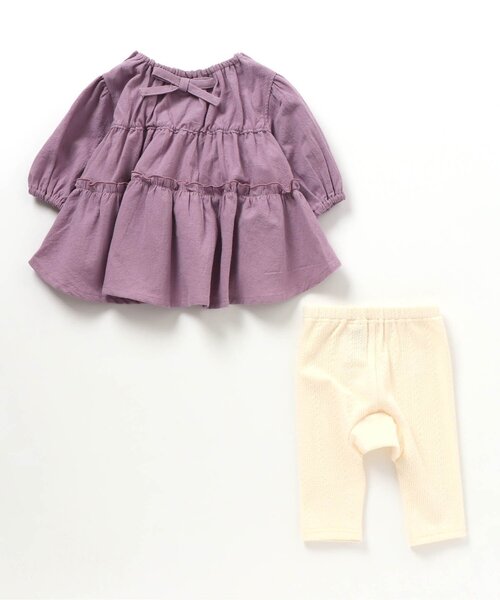 BREEZE（ブリーズ）の「ベビーティアードセットアップ（その他ベビーウェア・キッズ・ピンク/ブラック・80/70）」の12枚目の写真