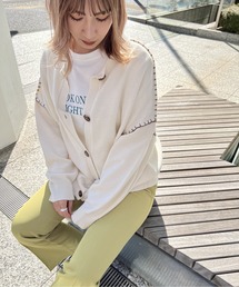 one way | 【oneway】ハンドステッチBIGカーディガン(カーディガン/ボレロ)