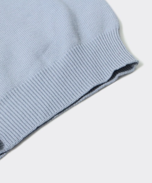 one way（ワンウェイ）の「クルーネック/ハンドステッチBIGカーディガン（カーディガン/ボレロ・レディース・ホワイト/ライトブルー/ベージュ/ライトグリーン・FREE）」の12枚目の写真