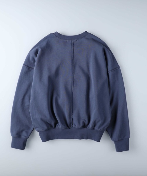 HONEYSUCKLE ROSE(ハニーサックルローズ)の「【HONEYSUCKLE ROSE】裏毛ビッグジャケット(カーディガン/ボレロ・レディース・ブルー/キナリ/ダークグレー・M/L)」の18枚目の写真