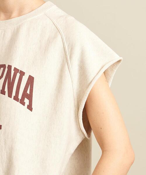 BEAUTY&YOUTH UNITED ARROWS（ビューティーアンドユースユナイテッドアローズ）の「BY ロゴプリントショートスリーブスウェットプルオーバー ∴（スウェット・レディース・ネイビー/オフホワイト/コバルトブルー・FREE）」の20枚目の写真