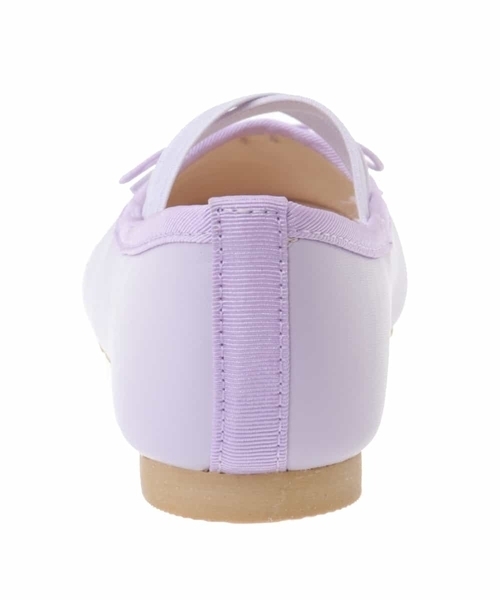 a.v.v（アーヴェヴェ）の「[KIDS]リボンバレエシューズ[WEB限定サイズ]（バレエシューズ・キッズ・シルバー/ライトパープル/ブラック/アイボリー・19/21/18/23/20/22）」の6枚目の写真