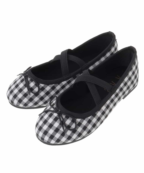 a.v.v（アーヴェヴェ）の「[KIDS]リボンバレエシューズ[WEB限定サイズ]（バレエシューズ・キッズ・シルバー/ライトパープル/ブラック/アイボリー・19/21/18/23/20/22）」の10枚目の写真