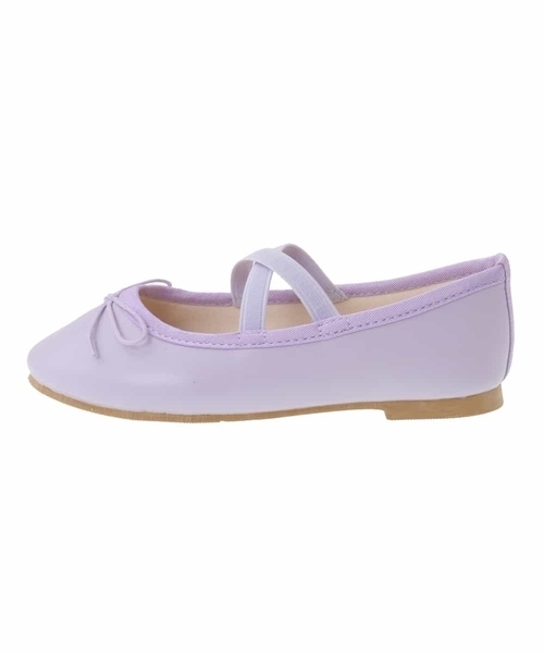 a.v.v（アーヴェヴェ）の「[KIDS]リボンバレエシューズ[WEB限定サイズ]（バレエシューズ・キッズ・シルバー/ライトパープル/ブラック/アイボリー・19/21/18/23/20/22）」の20枚目の写真