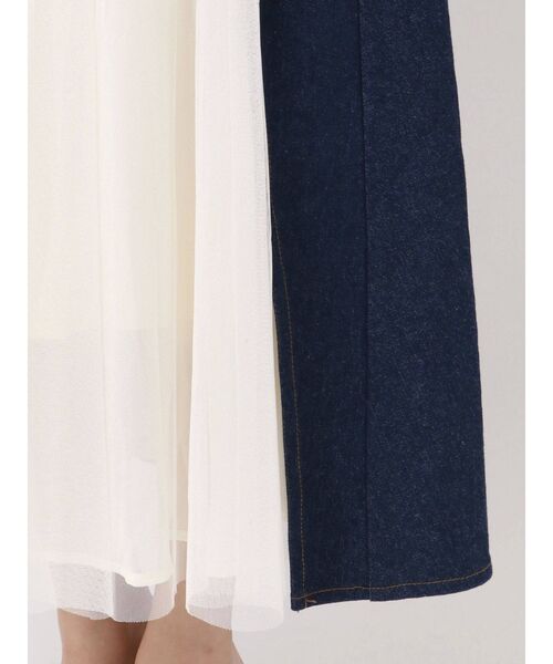 RESEXXY(リゼクシー)の「チュールドッキングボリュームスカート(スカート・レディース・ミント/アイボリー/インディゴブルー・FREE)」の5枚目の写真