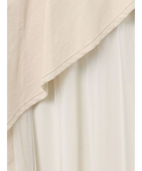 RESEXXY(リゼクシー)の「チュールドッキングボリュームスカート(スカート・レディース・ミント/アイボリー/インディゴブルー・FREE)」の7枚目の写真