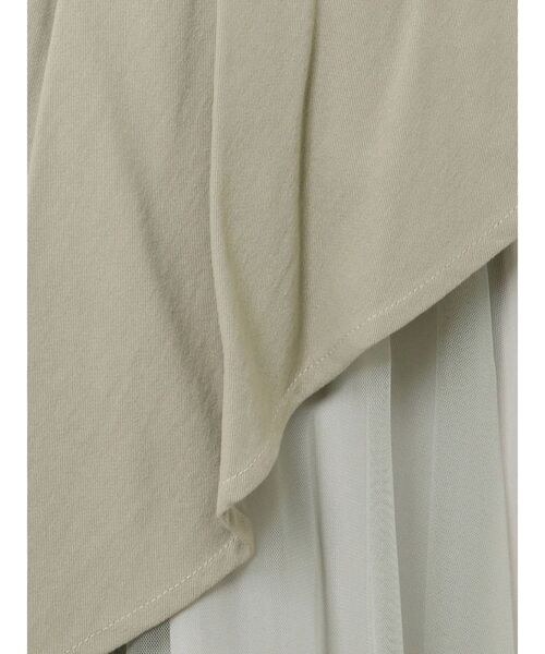 RESEXXY(リゼクシー)の「チュールドッキングボリュームスカート(スカート・レディース・ミント/アイボリー/インディゴブルー・FREE)」の8枚目の写真