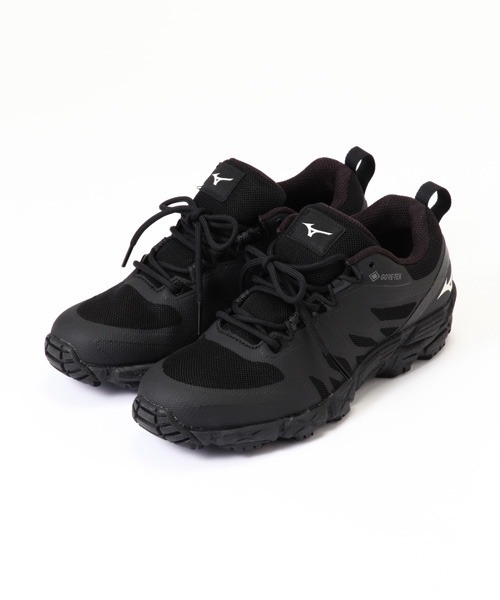 【極美品】MIZUNO スニーカー 27.5㎝ gore-tex BLACK MIZUNO（ミズノ ）の「MIZUNO HIKING SHOES（スニーカー）」 - WEAR