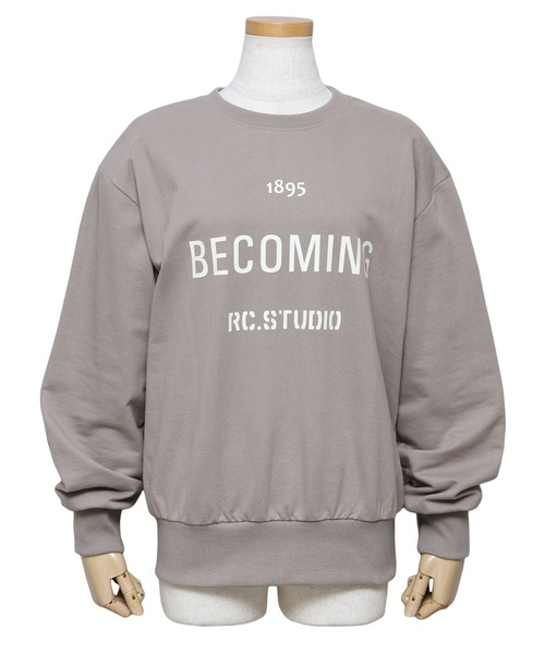 reca(レカ)の「ロゴスウェット(Tシャツ/カットソー・レディース・ベージュ/グレー/グレー系その他・FREE)」の15枚目の写真
