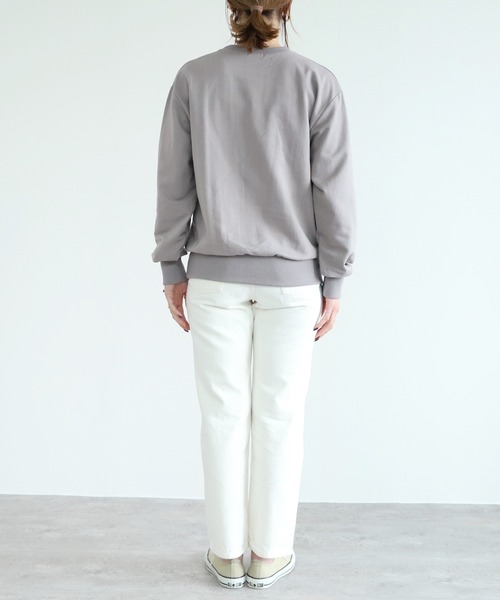 reca(レカ)の「ロゴスウェット(Tシャツ/カットソー・レディース・ベージュ/グレー/グレー系その他・FREE)」の20枚目の写真