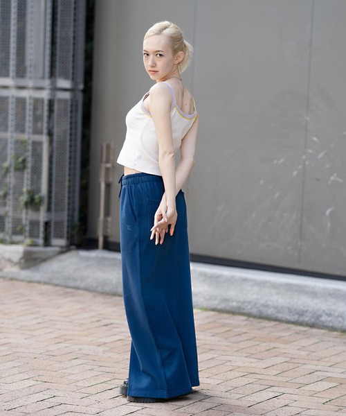 X-girl（エックスガール）の「WORD BOX LOGO CAMISOLE（キャミソール