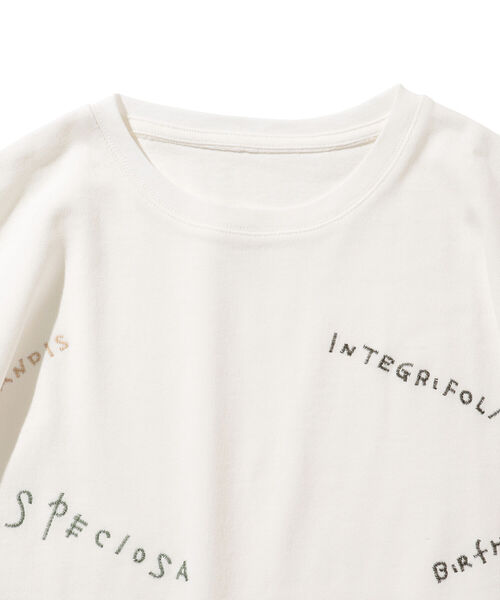 BEAMS LIGHTS（ビームスライツ）の「BEAMS LIGHTS / 刺繍 Tシャツ（Tシャツ/カットソー・メンズ・ホワイト/ブラック・S/M/L）」の3枚目の写真