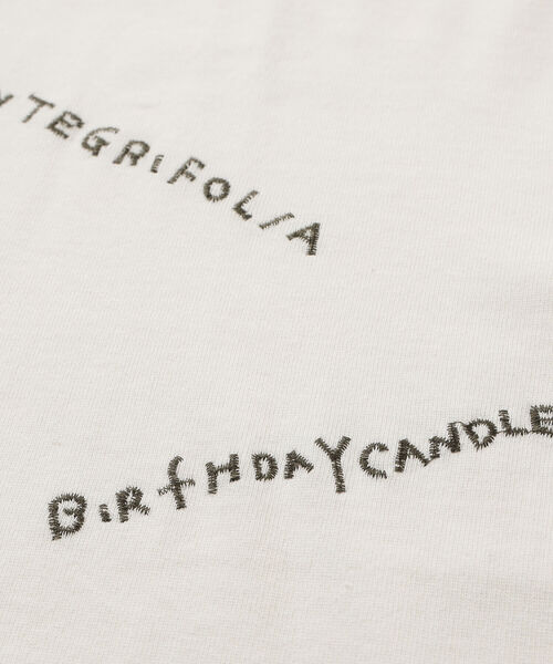 BEAMS LIGHTS（ビームスライツ）の「BEAMS LIGHTS / 刺繍 Tシャツ（Tシャツ/カットソー・メンズ・ホワイト/ブラック・S/M/L）」の4枚目の写真