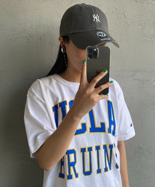 '47（フォーティーセブン）の「['47/フォーティセブン] YANKEES BASE RUNNER ベースボールキャップ（キャップ・レディース・カーキ/ダークグリーン/ブラック/チャコール/グレー/ワイン/ホワイト/レッド/ブラウン/ネイビー・ONE SIZE）」の5枚目の写真