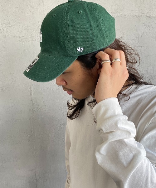 '47（フォーティーセブン）の「['47/フォーティセブン] YANKEES BASE RUNNER ベースボールキャップ（キャップ・レディース・カーキ/ダークグリーン/ブラック/チャコール/グレー/ワイン/ホワイト/レッド/ブラウン/ネイビー・ONE SIZE）」の21枚目の写真