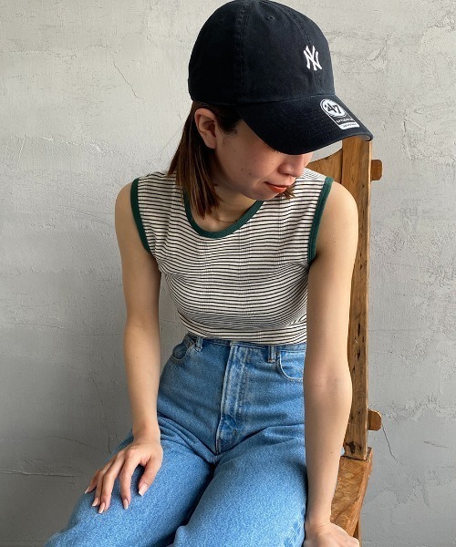 '47（フォーティーセブン）の「['47/フォーティセブン] YANKEES BASE RUNNER ベースボールキャップ（キャップ・レディース・カーキ/ダークグリーン/ブラック/チャコール/グレー/ワイン/ホワイト/レッド/ブラウン/ネイビー・ONE SIZE）」の12枚目の写真