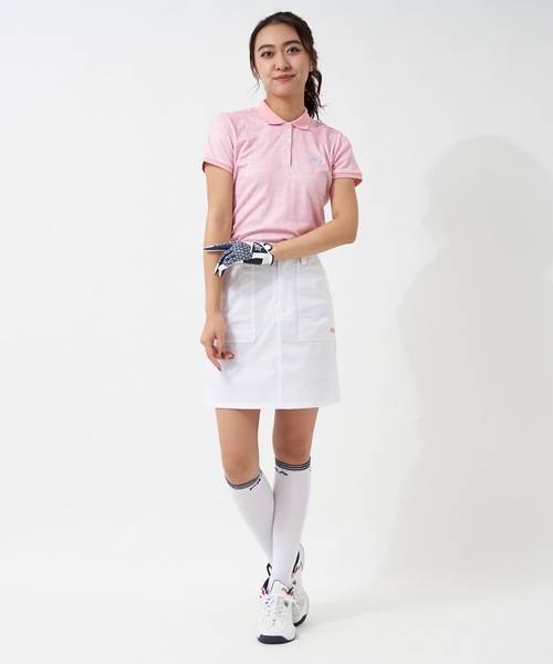 FILA GOLF:フィラゴルフ】レディース 半袖ポロシャツ