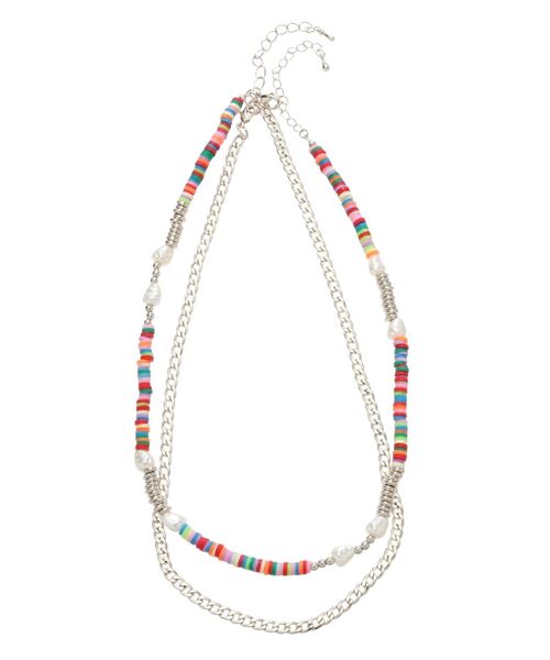 jouetie（ジュエティ）の「クレイジービーズネックレス（ネックレス・レディース・シルバー/ゴールド・FREE）」の14枚目の写真