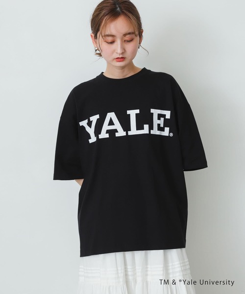 SENSE OF PLACE by URBAN RESEARCH（センスオブプレイスバイアーバンリサーチ）の「『ユニセックス』『別注』YALEカレッジロゴTシャツ A（Tシャツ/カットソー・メンズ・ライトブルー/ホワイト/ライトグレー/ブラック・MEDIUM/LARGE）」の7枚目の写真