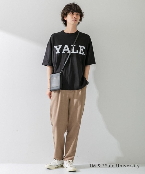 SENSE OF PLACE by URBAN RESEARCH（センスオブプレイスバイアーバンリサーチ）の「『ユニセックス』『別注』YALEカレッジロゴTシャツ A（Tシャツ/カットソー・メンズ・ライトブルー/ホワイト/ライトグレー/ブラック・MEDIUM/LARGE）」の11枚目の写真