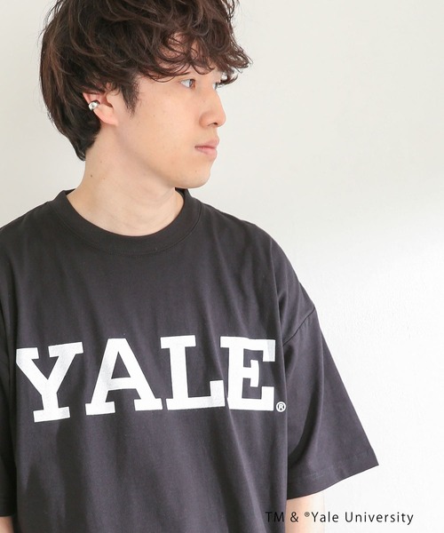 SENSE OF PLACE by URBAN RESEARCH（センスオブプレイスバイアーバンリサーチ）の「『ユニセックス』『別注』YALEカレッジロゴTシャツ A（Tシャツ/カットソー・メンズ・ライトブルー/ホワイト/ライトグレー/ブラック・MEDIUM/LARGE）」の12枚目の写真