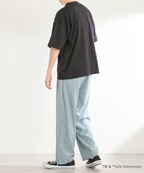 SENSE OF PLACE by URBAN RESEARCH（センスオブプレイスバイアーバンリサーチ）の「『ユニセックス』『別注』YALEカレッジロゴTシャツ A（Tシャツ/カットソー・メンズ・ライトブルー/ホワイト/ライトグレー/ブラック・MEDIUM/LARGE）」の17枚目の写真