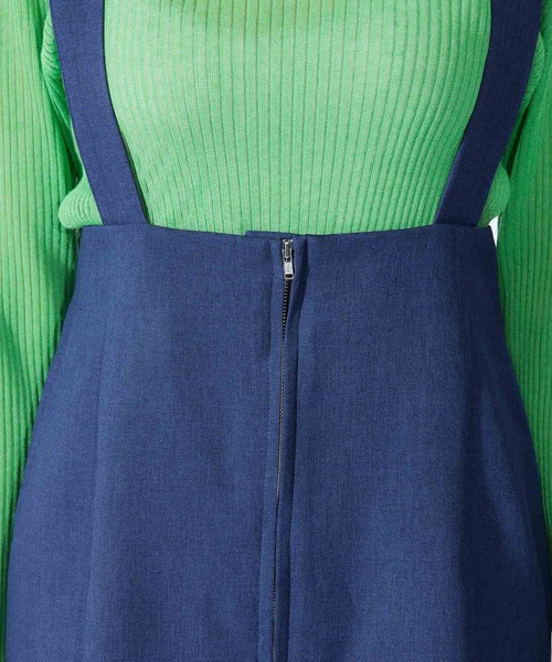 ROPE'（ロペ）の「サスペンダー付きスカート（スカート・レディース・ブラック/ブラウン/ブルー系その他4・38/36）」の13枚目の写真