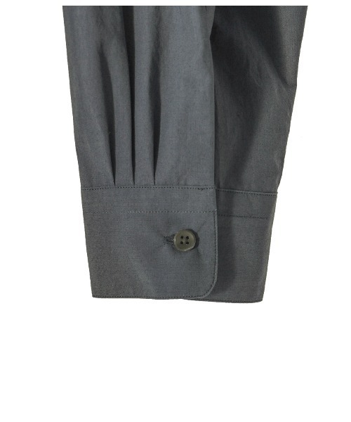 PORT BY ARK（ポートバイアーク）の「PORT BY ARK / ポートバイアーク：Regular Collar Shirt：PO11-SH001[COR]（シャツ/ブラウス・メンズ・グレー/ベージュ・1/2）」の10枚目の写真