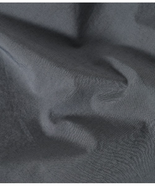 PORT BY ARK（ポートバイアーク）の「PORT BY ARK / ポートバイアーク：Regular Collar Shirt：PO11-SH001[COR]（シャツ/ブラウス・メンズ・グレー/ベージュ・1/2）」の9枚目の写真