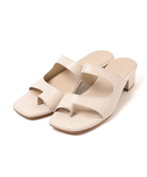 LAKOLE（ラコレ）の「アシンメトリーヒールサンダル / 266448（サンダル・レディース・ブラック/ベージュ/ライトグリーン/アイボリー・MEDIUM/LARGE）」の10枚目の写真