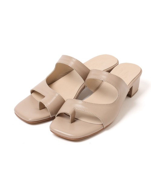 LAKOLE（ラコレ）の「アシンメトリーヒールサンダル / 266448（サンダル・レディース・ブラック/ベージュ/ライトグリーン/アイボリー・MEDIUM/LARGE）」の11枚目の写真