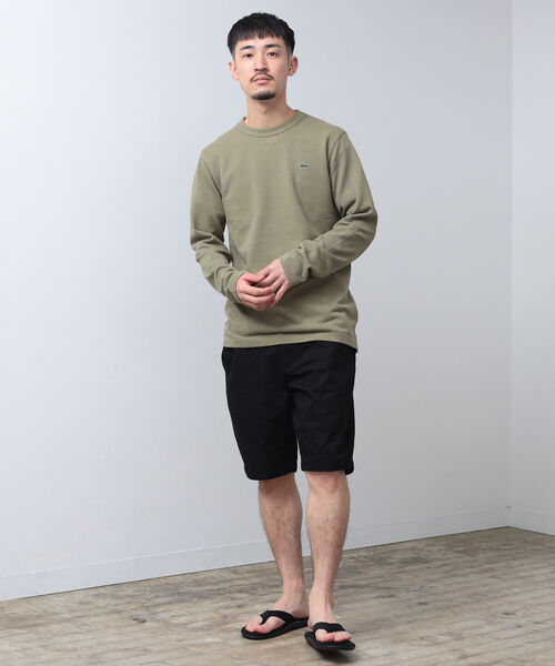 BEAMS（ビームス）の「BEAMS / ベーシック チノショーツ（チノパンツ・メンズ・ブラック/ベージュ/ネイビー/オリーブ・SMALL/MEDIUM/LARGE/X-LARGE）」の14枚目の写真