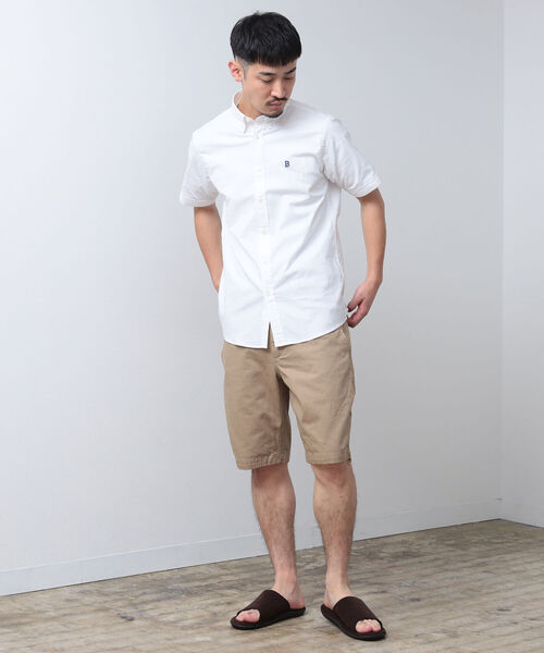 BEAMS（ビームス）の「BEAMS / ベーシック チノショーツ（チノパンツ・メンズ・ブラック/ベージュ/ネイビー/オリーブ・SMALL/MEDIUM/LARGE/X-LARGE）」の16枚目の写真