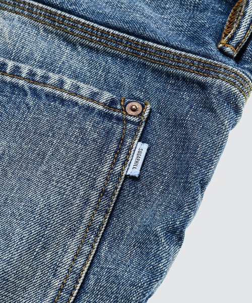 SUGARHILL(シュガーヒル)の「FADED DENIM OVERALL(サロペット/オーバーオール・メンズ・インディゴブルー・0)」の8枚目の写真