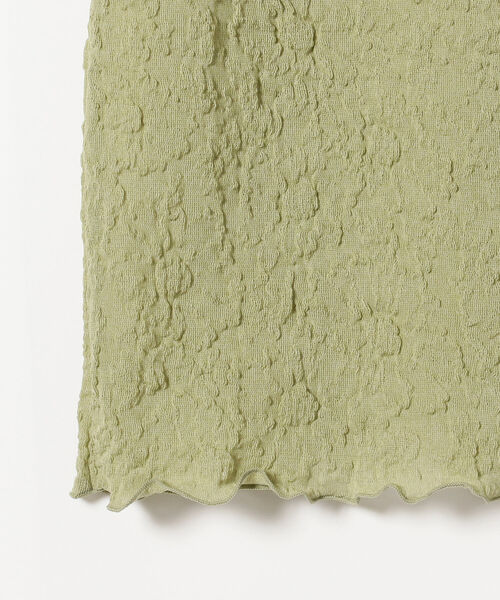 Ray BEAMS（レイビームス）の「Ray BEAMS / フラワー シュリンク ハーフスリーブ Tシャツ（Tシャツ/カットソー・レディース・ミント/オフホワイト/ブラック・ONE SIZE）」の22枚目の写真