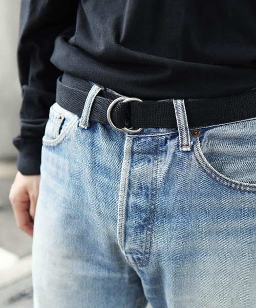 ROTHCO（ロスコ）の「Rothco / ロスコ Military D-Ring Expedition Web Belt ミリタリー ベルト（ベルト・メンズ・ブラック/オリーブ/カーキ・MEDIUM/LARGE）」の5枚目の写真