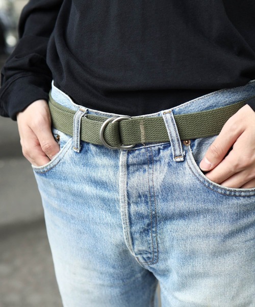 ROTHCO（ロスコ）の「Rothco / ロスコ Military D-Ring Expedition Web Belt ミリタリー ベルト（ベルト・メンズ・ブラック/オリーブ/カーキ・MEDIUM/LARGE）」の4枚目の写真