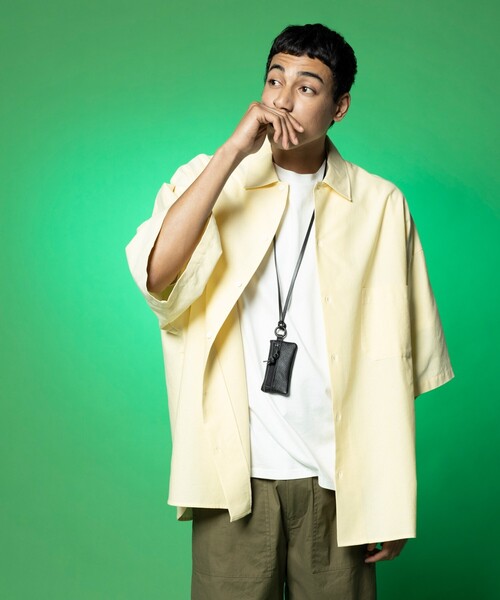 THE SHOP TK (ザ ショップ ティーケー )の「◆スーパービッグシルエットダンガリーシャツ(シャツ/ブラウス・メンズ・サックスブルー/イエロー系その他/グリーン系その他4/ホワイト系/ブルー系2・01/02/03/04)」の1枚目の写真